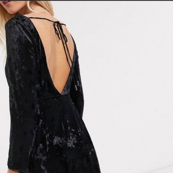 FREE PEOPLE Kat Velvet Mini - Picture 3 of 8